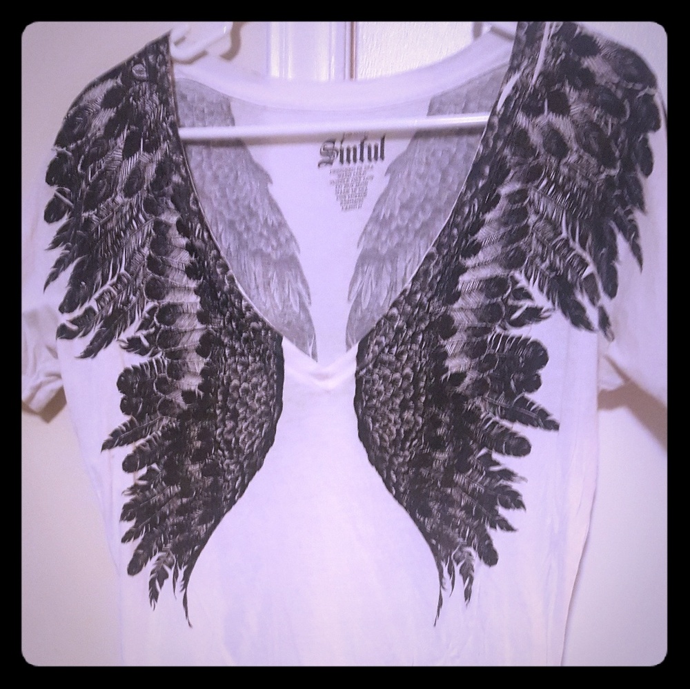 Sinful L Wing shirt